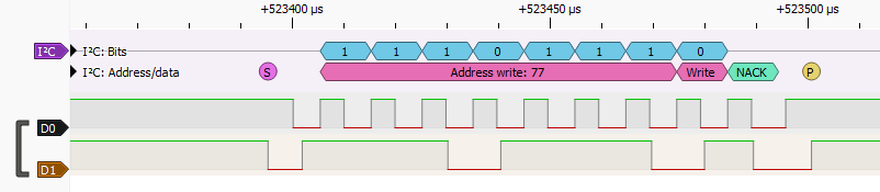 BME280 I²C sequence